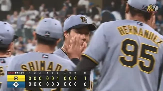 【日本ハム対阪神1回戦】阪神が1-0で日本ハムに勝利!球団史上最長タイ3戦連続完封勝ちで4連勝!大山が決勝弾!才木浩人が5勝目!日本ハムは交流戦初戦完封負け
