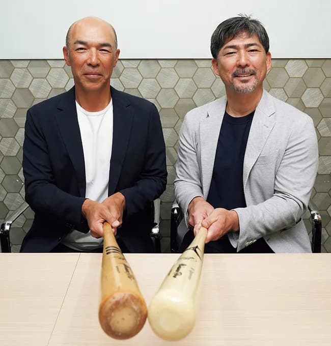 【対談】和田一浩さんと小笠原道大さん、「バット」への想いを語る
