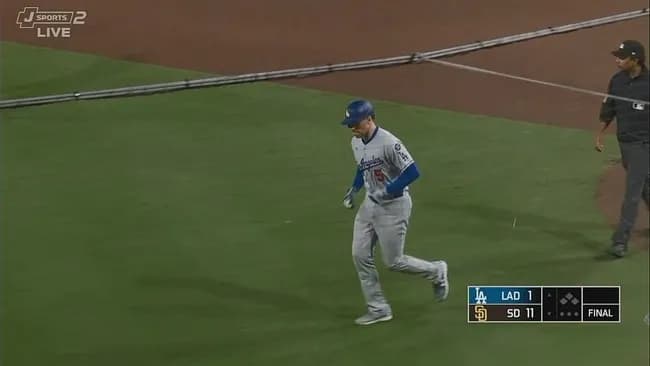 ドジャース11失点でパドレスとの首位攻防第2戦大敗 大谷翔平は1安打も今季ワースト8戦ノーアーチ