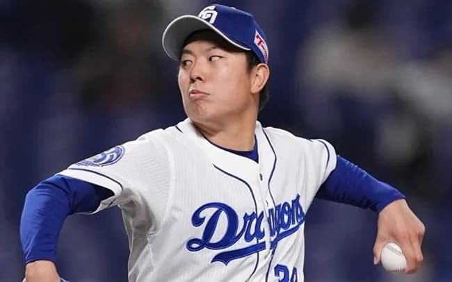 中日松葉貴大(34)6勝3敗1.61