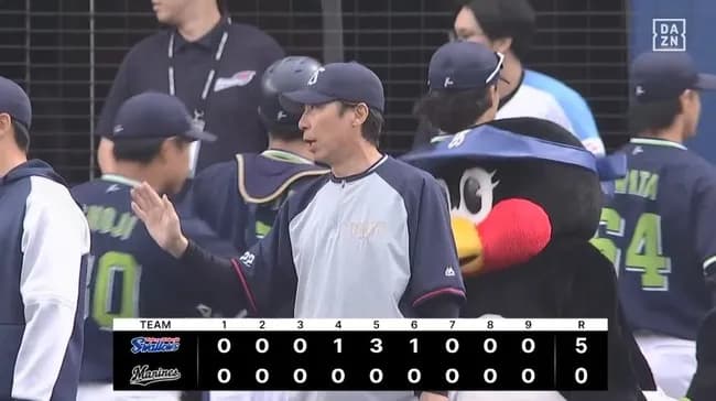 【ロッテ対ヤクルト2回戦】ヤクルトが5-0でロッテに勝利し連敗4でストップ!吉村が圧巻7回無失点で3勝目!並木&山田弾!ロッテは今季14度目の完封負け