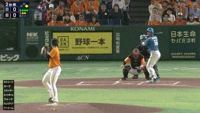 【巨人対日本ハム1回戦】日本ハム・万波、巨人・井上から第13号先制2ランホームラン!続く伏見が二者連続ホームラン!!!!!!!!!!!!