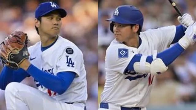 二刀流復活の大谷翔平 1イニング1失点&4打数2安打2打点の成績で打率は3割に回復 ドジャースが猛攻で大谷投手復帰戦を勝利で飾る