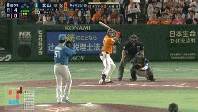 【巨人対日本ハム3回戦】日本ハム・北山、8回までノーヒットノーラン継続!!!!!!!!