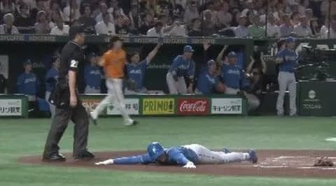 【日本ハム】石井一成が大激走 2死から2度のヘッスラで先制点奪う 新庄監督も立ち上がり喜び