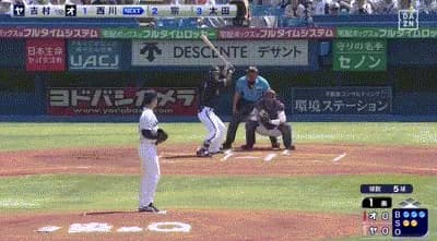 【ヤクルト対オリックス2回戦】オリックス・西川龍馬、ヤクルト・吉村から先頭打者ホームラン!!!!!!!!!!!!!!