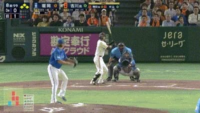【巨人対DeNA8回戦】巨人、8回裏に吉川尚輝の2点タイムリーと増田陸の犠牲フライで3点追加!リードを4点に広げる!!!!!!!!!!