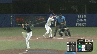 【中日対ヤクルト13回戦】中日、5回裏無死一三塁から上林が勝ち越しとなる走者一掃タイムリースリーベース!!!!!!!!!!!!