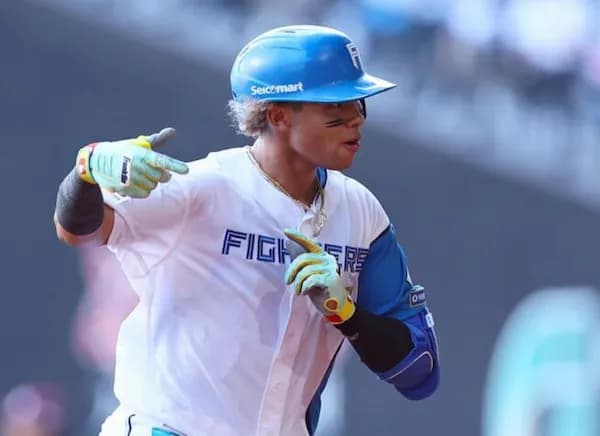 日ハム3HR18安打12得点と打線爆発で連勝!!細野7回途中1失点で2勝目!