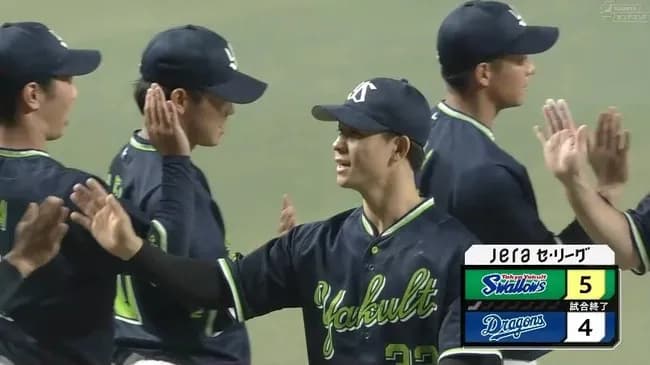 【中日対ヤクルト14回戦】ヤクルトが5-4で中日に勝利!1か月ぶり2連勝&7カードぶり勝ち越し!山田が決勝2点適時二塁打!アビラ2勝目!中日は6カード連続の負け越し