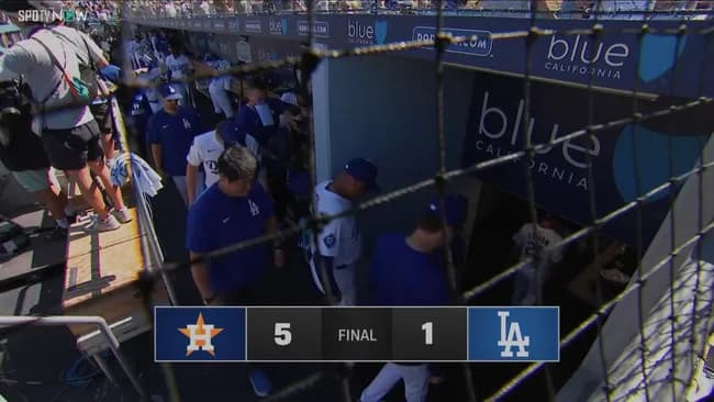 ドジャース、アストロズに3タコwwwwwwwwwwww