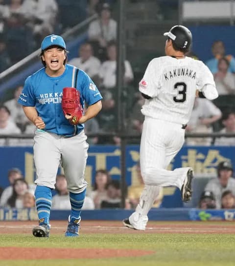 【日本ハム】山本拓実がプロ初セーブ「サインを信じて集中して投げようと思い出した」