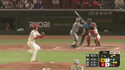 【広島対阪神15回戦】阪神、7回表に糸原の犠牲フライと中野のタイムリーで同点に追いつく!!!!!!!!!!!