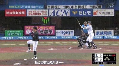 【ロッテ対西武13回戦】西武・長谷川信哉、ロッテ・小島から第6号先制ソロホームラン!!!!!!!!!!!!