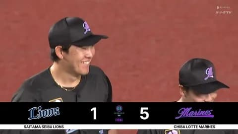 7月13日 ロッテ5-1西武 先発小島が7回2安打1失点の快投で3勝目!5人がマルチ安打など打線爆破し連敗ストップ!