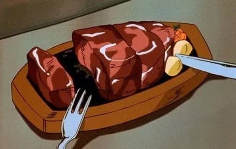 (ヽ´ん`)「ほいよ、ステーキ完成だわ」