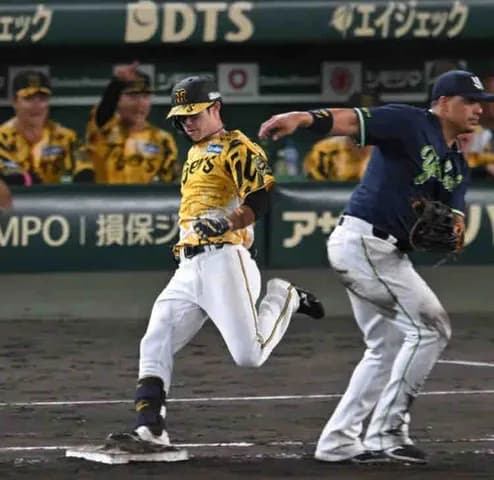 阪神・中野 内野安打2本で首位打者再浮上!打率・304 「良くない中でヒットが出るのは気持ち的にも大きい」