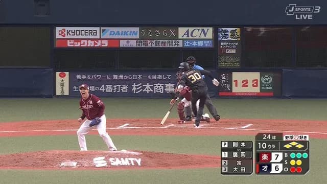 【珍記録】 廣岡大志、1試合14残塁!!!! 2アウト満塁が4度回ってきて全て凡退wwww