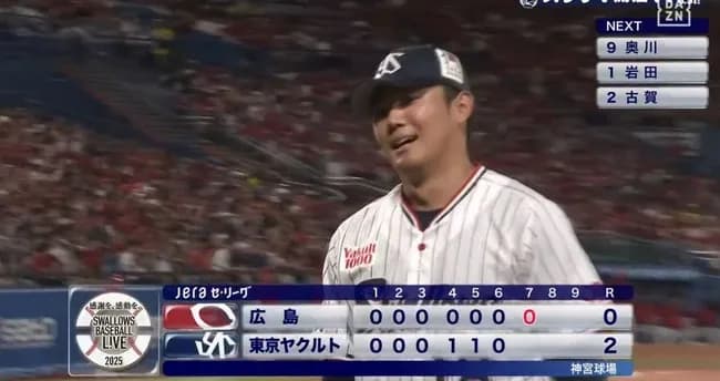 【朗報】奥川恭伸、復活 7回無失点の好投