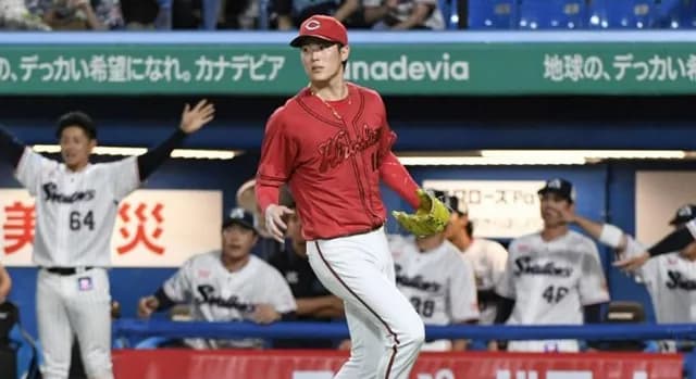 カープ、ヤクルトに完敗で5位転落。森下7回2失点&1安打も両リーグ最多10敗目。羽月3塁打!菊池マルチも坂倉3三振。ファビモン無安打【広島1-3ヤクルト/試合結果】