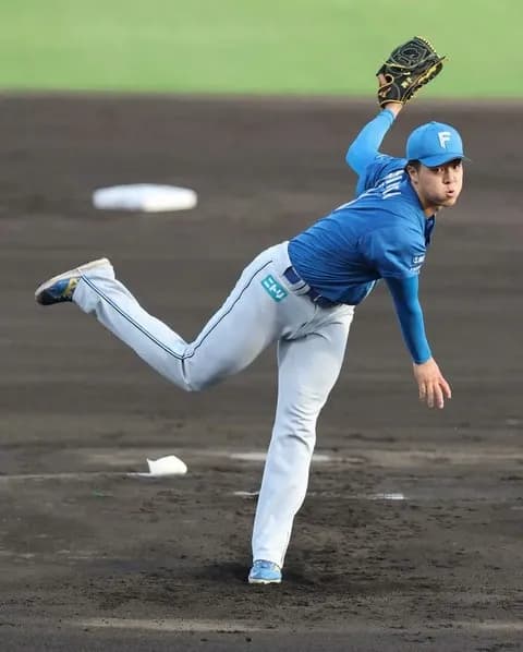 全イ先発の日本ハム・柴田 自己最速更新の154キロで1回無失点「1軍に上がって完投、完封」