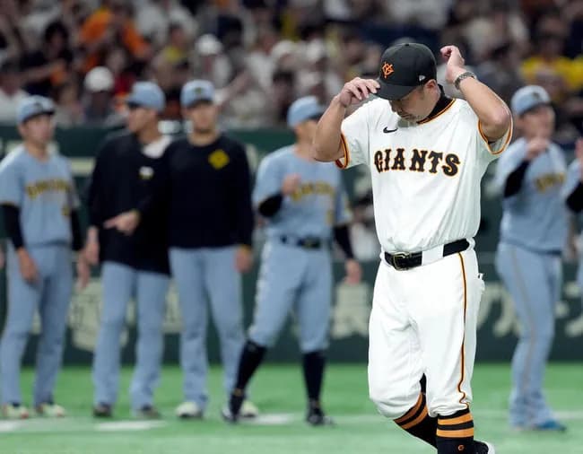 【巨人】阪神戦5連敗で4勝13敗、前半戦でシーズン負け越しは球団初の屈辱www