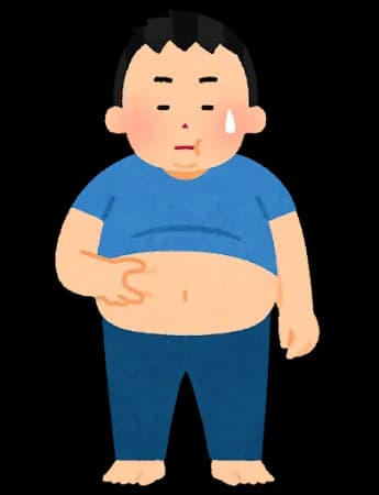 中年男性に多い「おなかぽっこり」 「朝食なしと不活動」が原因か