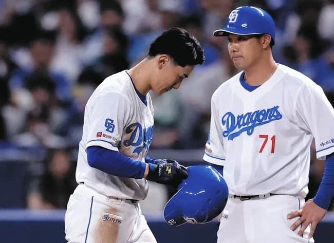 中日井上監督、尾田剛樹(守備固めでエラー、代走で牽制死)2軍降格理由を『4文字』で説明