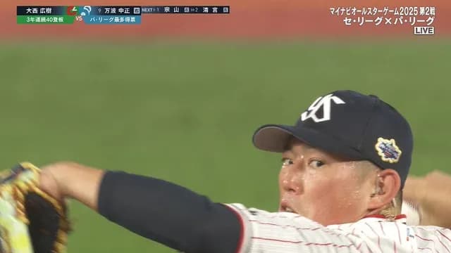 ヤクルト・大西、オールスター登板中に松坂スライダーを習得wwww