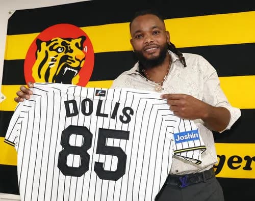 阪神最年長ドリス、チーム唯一の昭和生まれに