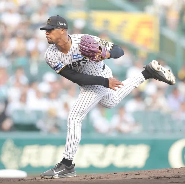 【阪神】デュプランティエが登録抹消 コンディション不良か ここまで6勝でリーグトップ109奪三振