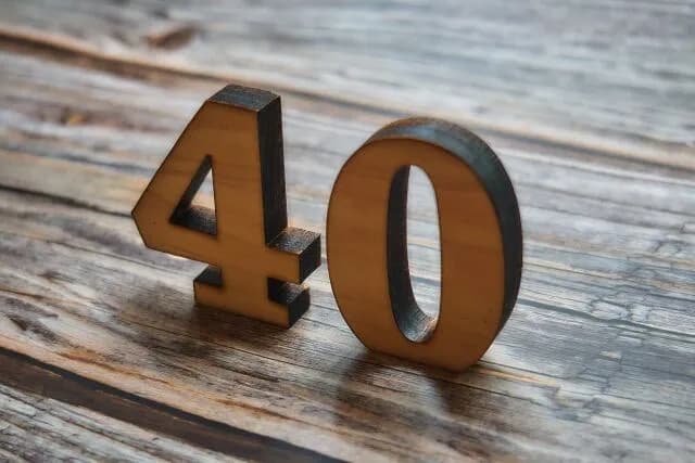 40歳(ここからあと40年程あります)←これwwwwwww