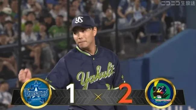 【DeNA対ヤクルト14回戦】ヤクルトが2-1でDeNAに勝利し3年ぶり8連勝!山田が球団新記録の通算305号V弾!アビラ7回自責0の快投で4勝目!DeNAは4連敗で借金5