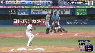 【ヤクルト対阪神14回戦】ヤクルト・村上の守備…