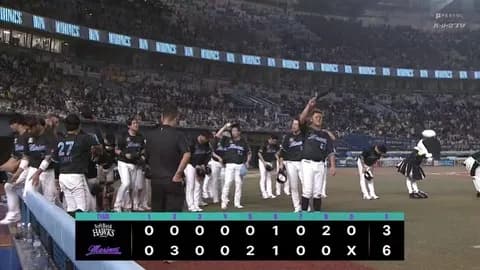 パ・リーグ順位表(8月5日)ロッテ久々の連勝、ハム3連勝で首位SBとゲーム差0