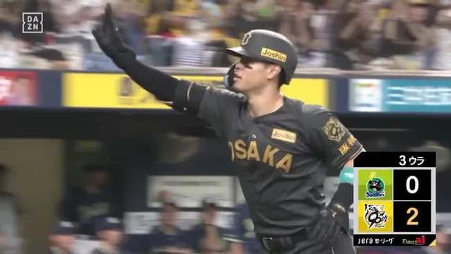 佐藤輝明(神).289 31本 76打点 OPS.967 9盗塁 2失策