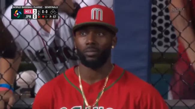 ほらもうWBCのメキシコ戦でレフトで腕組みしてた奴の名前忘れたあろ!