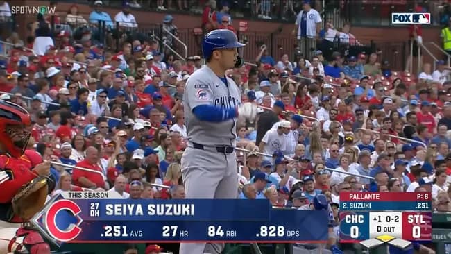 【悲報】鈴木誠也(AS明けの姿) 打率.188 2本 OPS.626←これ