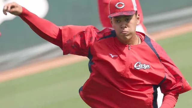 カープドラ5菊地ハルン、自己最速153キロ!2軍シート打撃で記録更新「投げるチャンス欲しい」