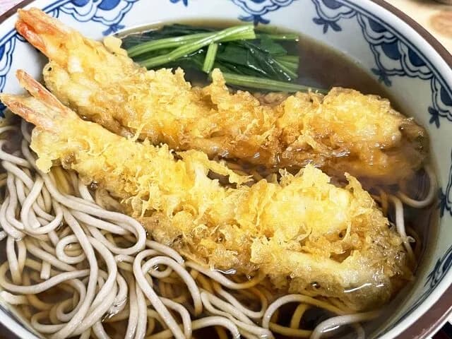 天ぷら+そば←これ強すぎる