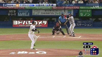 【ヤクルト対巨人17回戦】巨人・リチャード、第5号満塁ホームラン!!!!!!!!!!!!!!!!!!!!