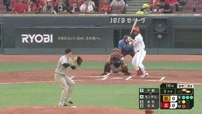 【広島対巨人17回戦】広島、初回にモンテロのタイムリーツーベースで先制!!!!!!!!!!!