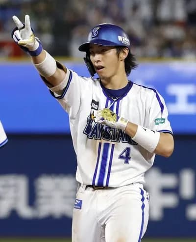 【朗報】De度会隆輝さん、2軍で8試合連続マルチ安打中