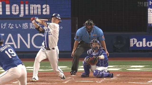 筒香、すごすぎる……!! 高橋宏斗から2打席連続ホームランwwwwww