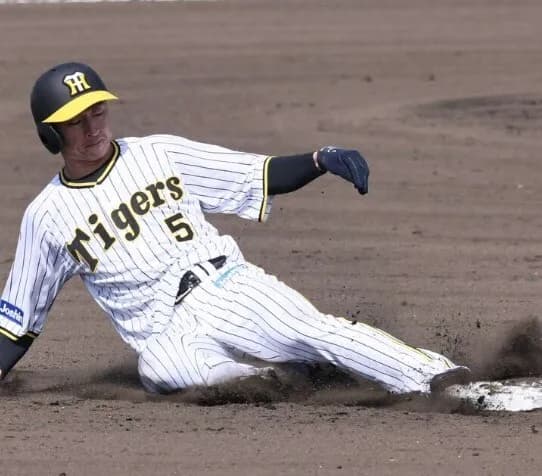 近本光司、盗塁数27でセリーグ2位に!!!