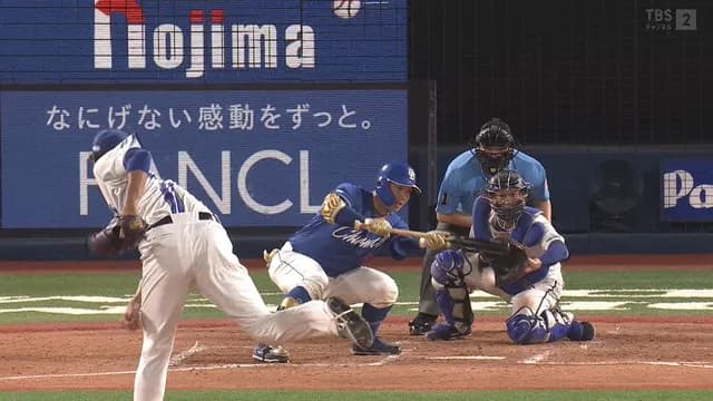 中日、2者連続ストレート四球の藤浪から無得点w