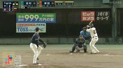 【巨人対ヤクルト22回戦】巨人、1回裏2アウト一三塁から岸田のタイムリーで1点差に詰め寄る!!!!!!!!!!!!!!