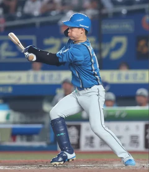 【日本ハム】矢沢宏太外野手が出場9試合ぶりの適時打 球界屈指の韋駄天に感謝