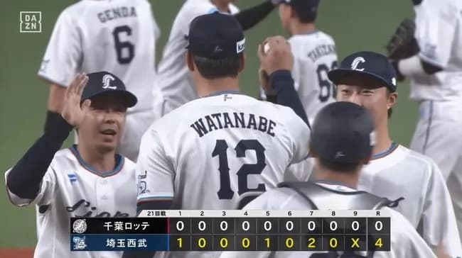 【西武】7年目の渡辺勇太朗が初完投初完封 4連勝で単独4位浮上