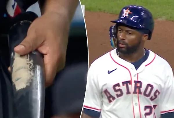 アストロズ選手のバットに不正疑惑 打球部が不自然に削られる